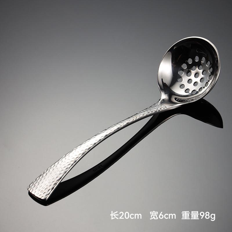 304 нержавеющая сталь молоток KAYA суповая раковина ретро большая ложка для дома кухня новоселье подарок яркий дуршлаг