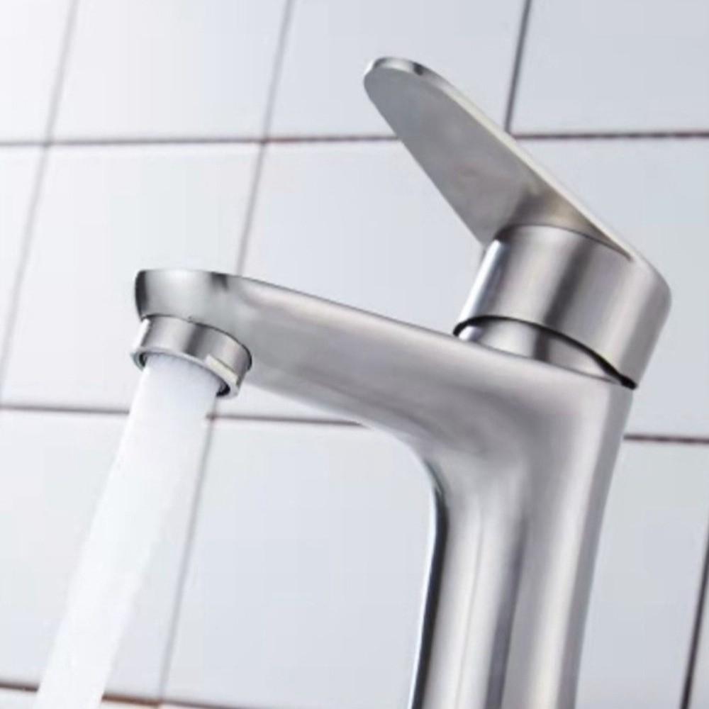Anti-Leakage Stainless Steel Faucet Rust-proof Lavatory Vanity Sink Tap Balcony Mop Pool