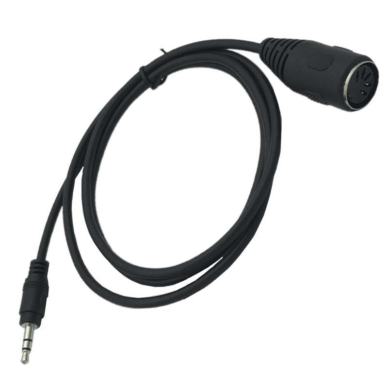 Мини-разъем 3,5 мм TRS «папа» на 5-контактный разъем MIDI DIN «мама» Кабель-переходник