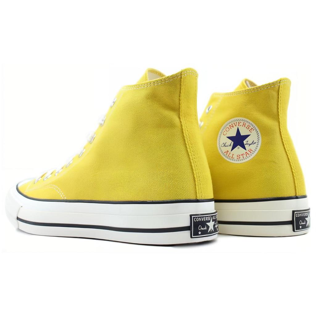 Converse Chuck 70 Удобные Прочные Легкие Высокие парусиновые кеды Унисекс Желтые 1CL573