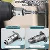 Electric Square Shaft Wrench Conversion Head Portable Multi-purpose High Hardness T-type Fitting Adapter