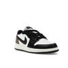Кроссовки Air Jordan 1 Retro Low OG GS Mocha Kids белые черные темно-мокко CZ0858-102