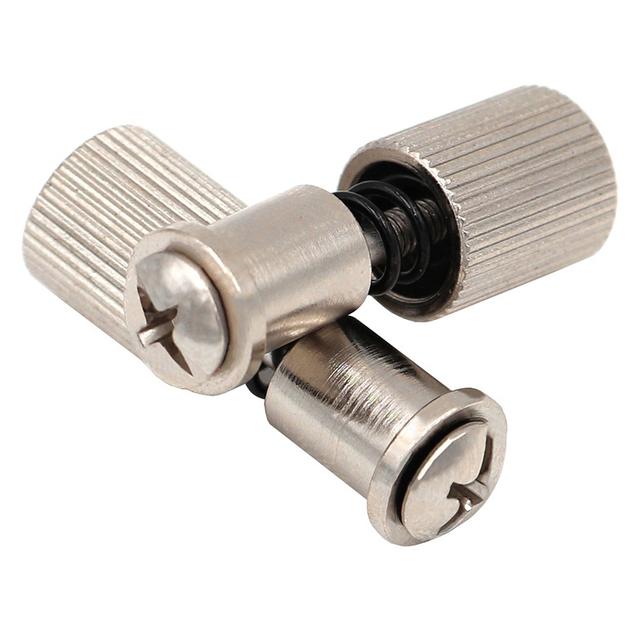 2 шт. прижимная лапка, быстросменное винтовое устройство, подходит для промышленной швейной машины, детали мгновенного зажима, пружинный легкий держатель для ножек