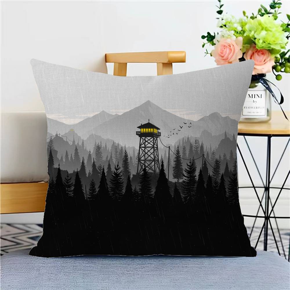 Deep Forest Firewatch Pillowcases Home Bedding Decorative Pillow Cover Wedding Super Soft Pillow Case
