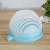 Lulubelle Snap Salad Cutter Bowl Snap Salad Cutting Bowl Instant Salad Maker Easy Salad Making Vegetable Cutter Vegetable Chopper Salad Bowl Cutter