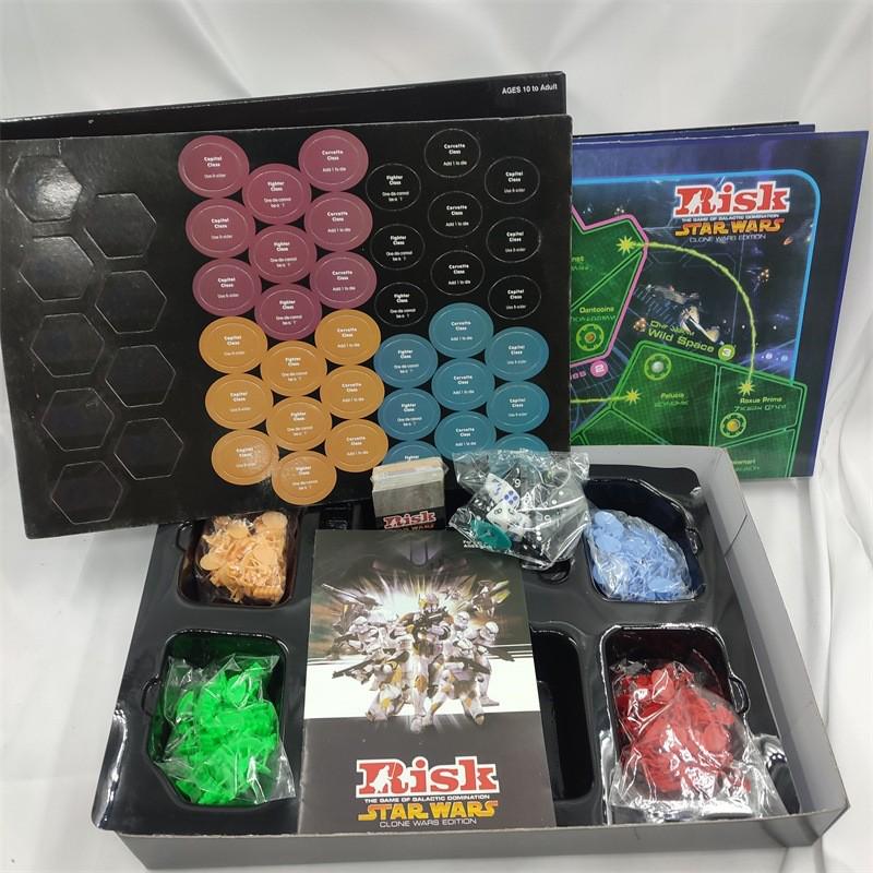 Классическая настольная игра РИСК: Интерактивная карточная версия на английском языке