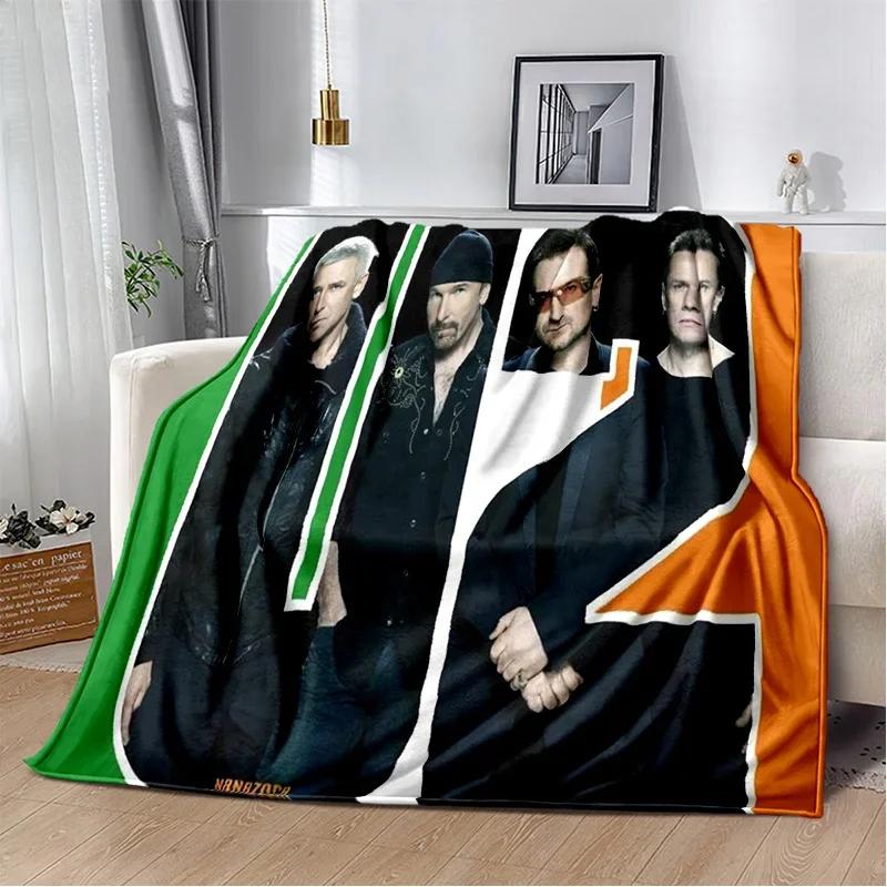U2 Rock Bang Bono одеяло с 3D принтом, мягкое одеяло для дома, спальни, кровати, дивана, пикника, путешествий, офиса, отдыха, одеяло, детское одеяло