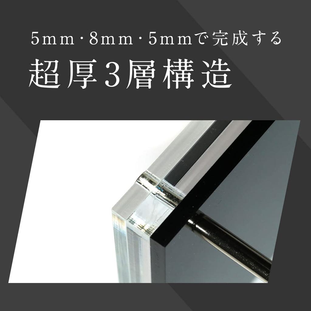 С защитой от ультрафиолетового излучения PSA UV Cut Shield PRO Extreme Sun Protection PSA Appraisal Product Trading Card Display Case Card Screw Down Collection Black [Совместимый чехол]