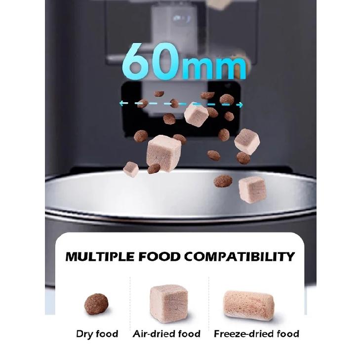 Furpipi 8L Smart Automatic Cat Feeders with 1080P HD Camera 5G WiFi Pet Feeder Tuya APP Control Smart Dog Cat Kibble Dispenser