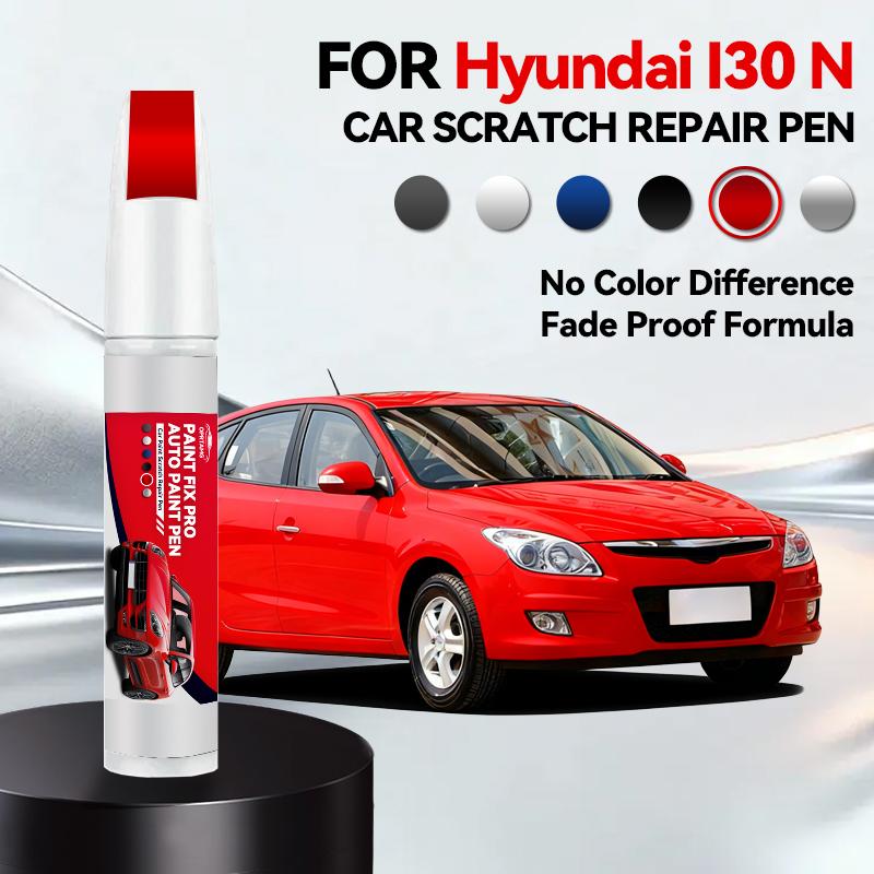 Vehicle for Exclusive Use For Hyundai I30 N 1994-2025 Paint Repair Pen Touch Up Scratch Remover DIY Auto Accessories Black White
