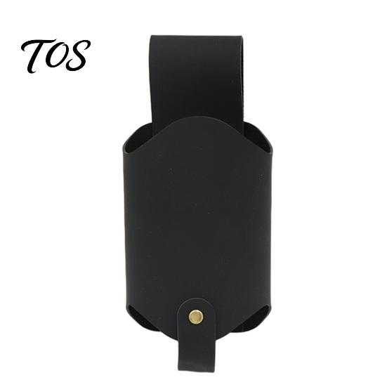 Drink Can Holder Waist Hanging Beer Holder, Faux Leather Soda Beverage Portable Holster for Belt, Accessories Lovers Camping