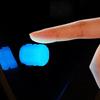 10Pcs Luminous Valve Caps Blue Night Glowing Car Motorcycle Bicycle Bike Wheel Tire Tyre Hub Luminous Valve Stem Caps Decors Valve Stems 1