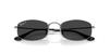 Солнцезащитные очки 0RB3832 GUNMETAL POLAR BLACK 55мм Поляризационные Ray-Ban 004/4855