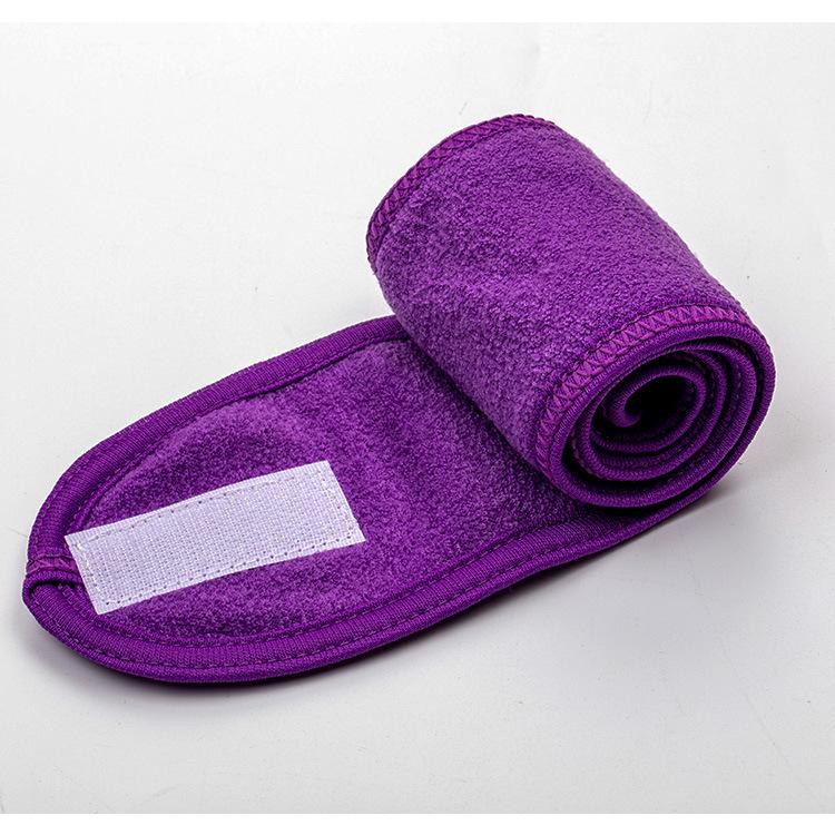 Towel Head Sweat Hairband Head Wrap Non-slip Stretchable Washable Headband Hair Band for Sports Face Wash Makeup