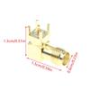 10/20Pcs Sma-Kwe Angled Sma Rf Connector Socket 90-Degree Angled Four-Pin Sma Female Connector W External Thread Internal Bore