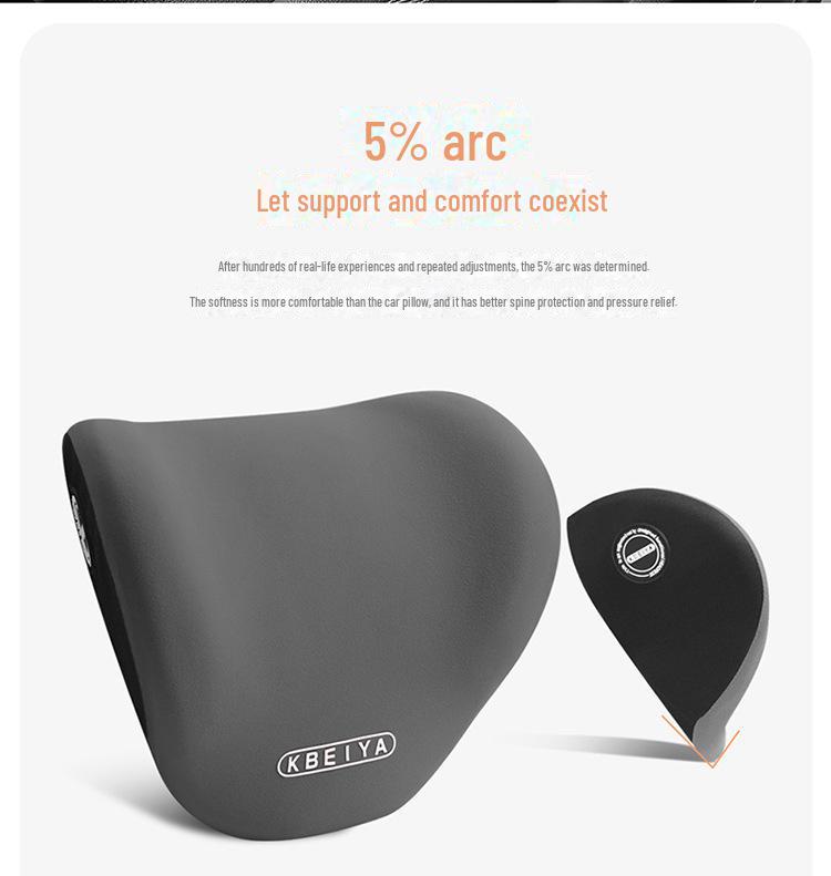 Подголовник автомобиля с эффектом памяти, поясничная поддержка, подушка для шеи - Автотовары
