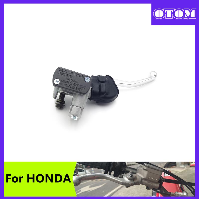 Motorcycle 07-22 Front Brake Master Cylinder Pump Handle Lever With Dustproof Rubber Sleeve For HONDA CRF250R CRF450R CRF450RWE
