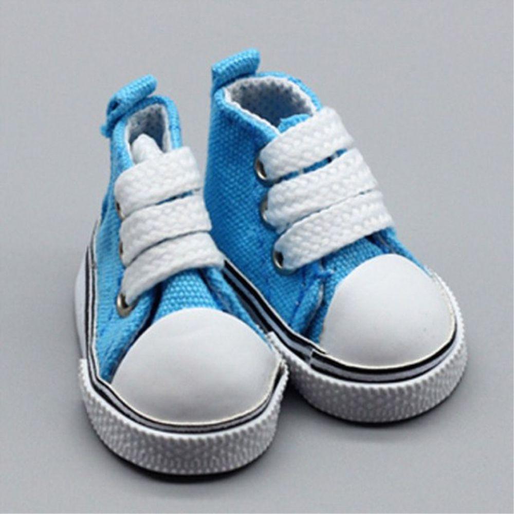 Toy 5cm Casual Shoes Mini Shoes 1/6 Dolls Doll Sneakers Doll Canvas Shoes Doll Shoes BJD Doll Shoes