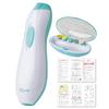 Babysitter-Supervised Electric Nail File and Nail Shaver for Babies (White)