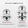 Yingbaite 304 Stainless Steel Steamer Pot