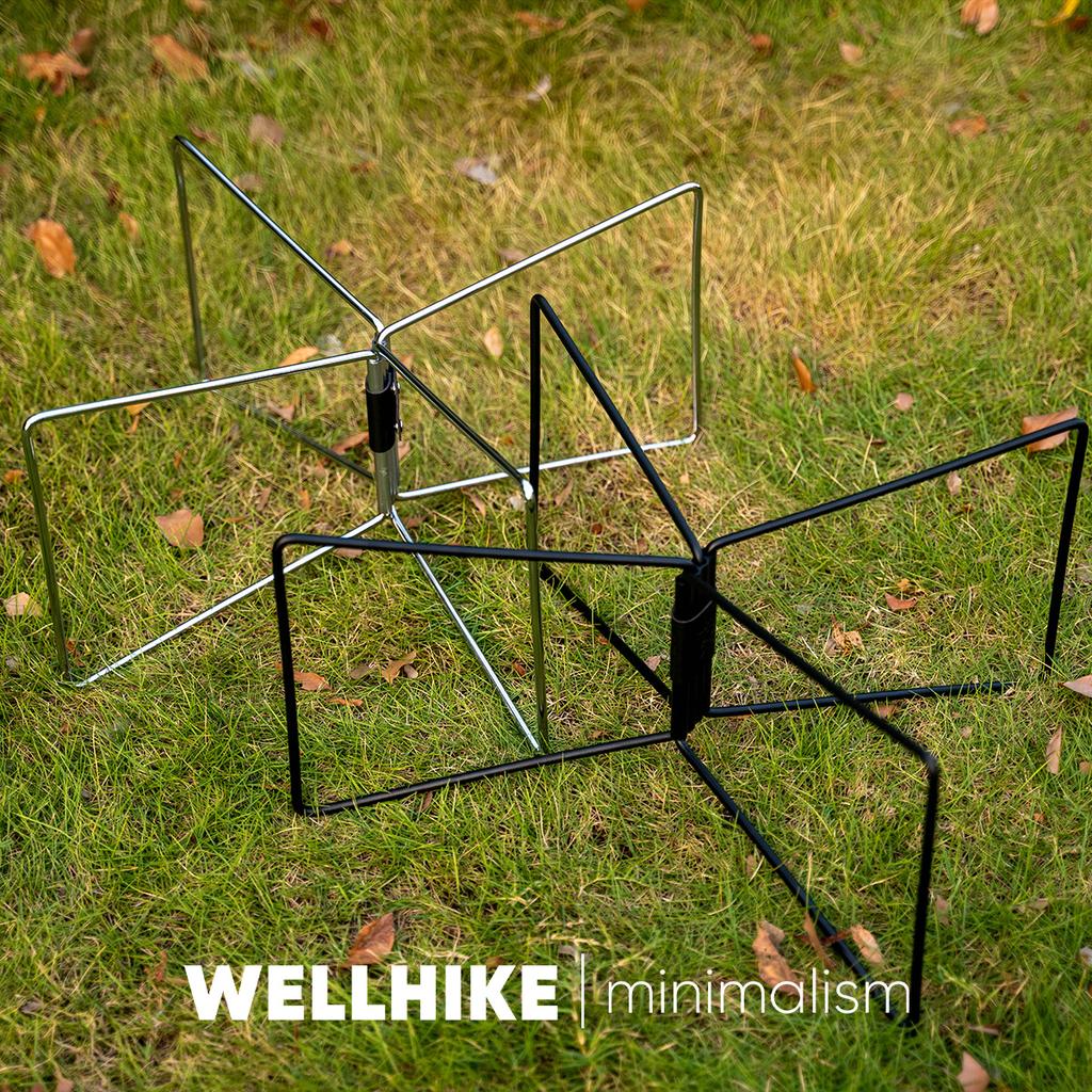 Уличная складная походная подставка, портативная уличная полка для хранения для пикника