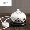 FY электрические курильницы 110 В/220 В сандаловое дерево OUD курильница для благовоний, керамическая лампа для эфирного масла с таймером температуры