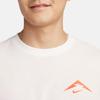 Nike Trail Solid Color Crew Neck Casual Pullover Short Sleeve T-Shirt Men Tops White FQ3911-133