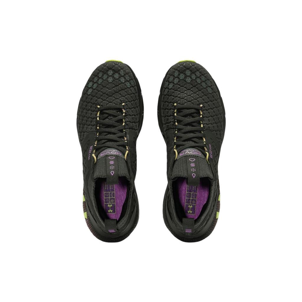 Under Armour 2 ColdGear® Reactor Удобная спортивная ткань Низкие кроссовки для бега Женские кроссовки Черный Фиолетовый 3027026-300