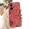 For Realme V30 V30t RMX3618 RMX3619 Fashion Dusk Beach Painting Phone Case For RealmeV30 V30T 5G Soft Silicone Covers Bumpers