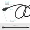 1M USB-кабель для зарядки для Garmin Fenix 7 7S 7X 6 6S 6X 5 5S 5X Vivoactive 3 4 4S Venu 2 2S SQ с пылезащитной заглушкой