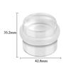 Factory New Adhesive Floor Mounted Door Holder Hemisphere Door Stopper Acrylic Door Stops Hardware Accessories