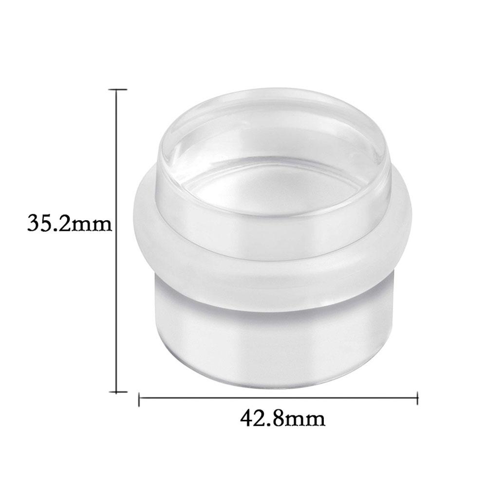 Factory New Adhesive Floor Mounted Door Holder Hemisphere Door Stopper Acrylic Door Stops Hardware Accessories
