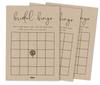 Inkdotpot 50A Rustic Kraft PaperA BingoA GameA CardsA For Bridal Wedding Shower Bachelor Party Bulk Blank Square Fill In Gift