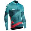 Spring, Autumn and Winter Long-sleeved Thin Velvet Bicycle Cycling Clothing Outdoor Road Cycling Equipment, Cycling Clothing