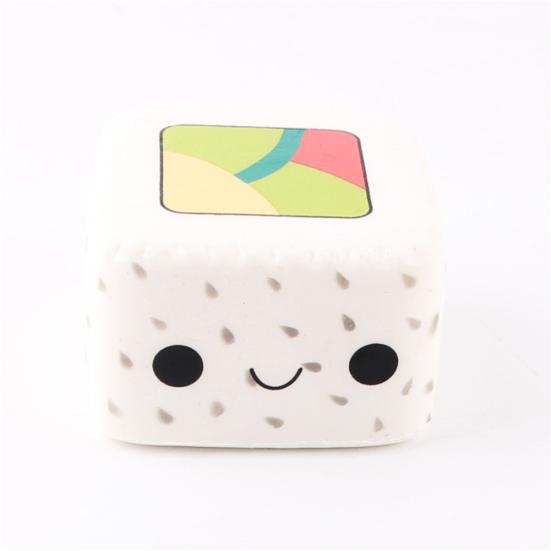 Squishy Cute Sushi Shape Phone Straps Stress Relief Slow Rising Squeeze Toys