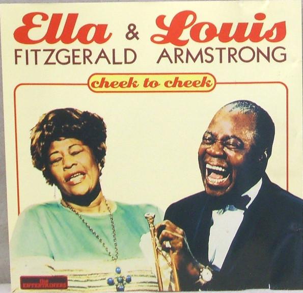 CD ELLA FITZGERALD & LOUIS ARMSTRONG - Cheek To Cheek (UK Import) [CD] CD0215 The Entertainer 1990 Europe Jazz Used