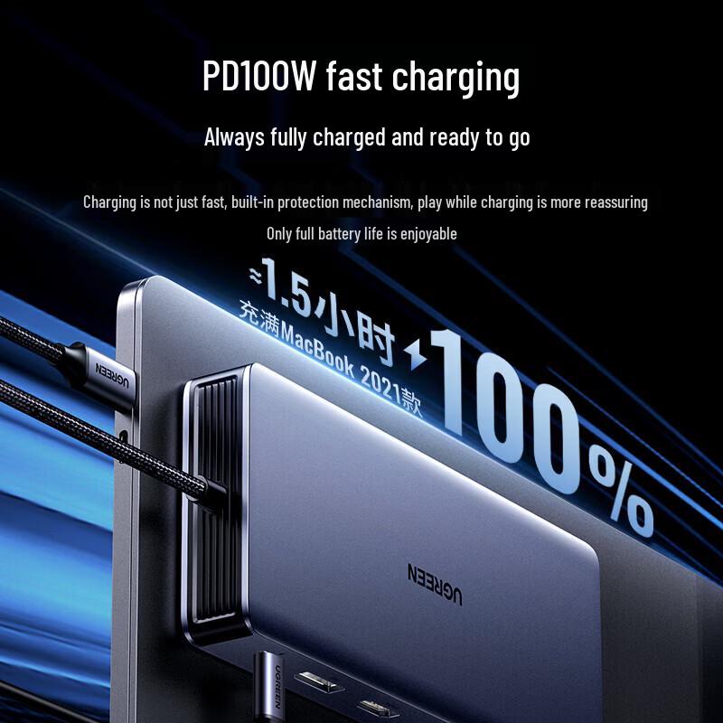 Ugreen Многоэкранная док-станция USB-C Thunderbolt 4