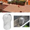 4pcs Mesh Gutter Filter Silver Floor Drain Filter Strainer Anti-Blocking Filter  Downspout Cover