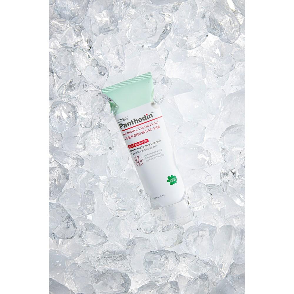 Green Finger Успокаивающий гель Panthedine MD Derma, 120 мл, 1 шт.