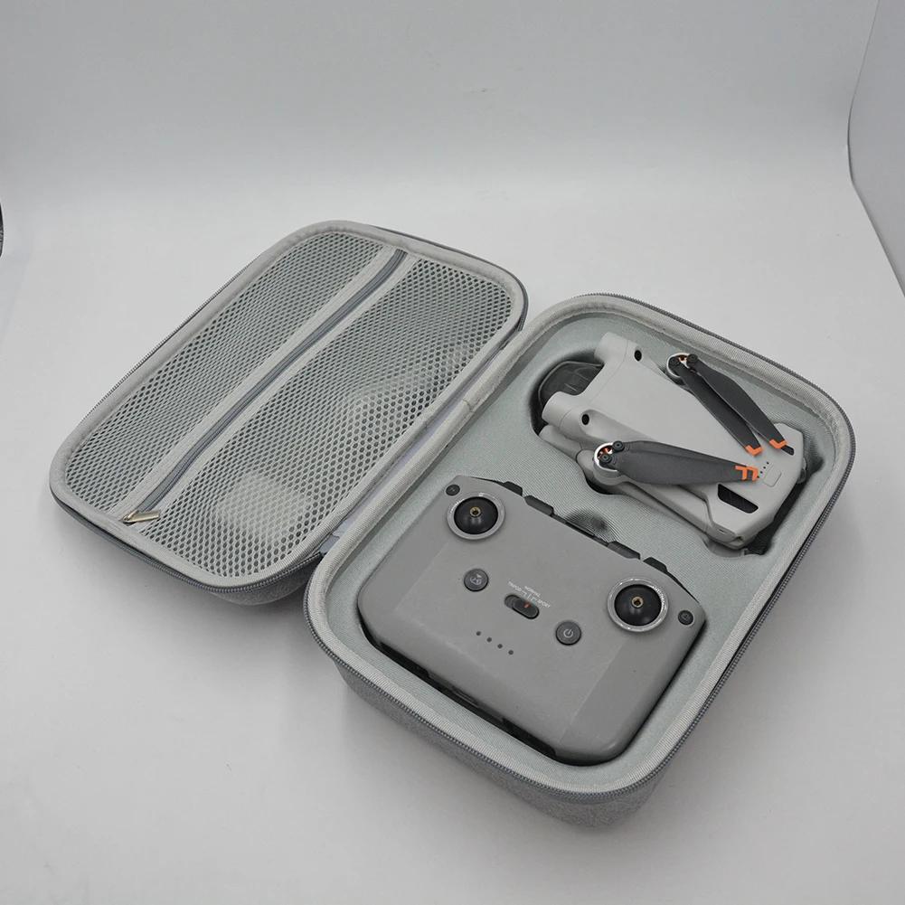 Portable Carrying Case Hard EVA Storage Bag Waterproof Protective Handbag for DJI Mini 3/3 Pro Drone Remote Controller Accessory