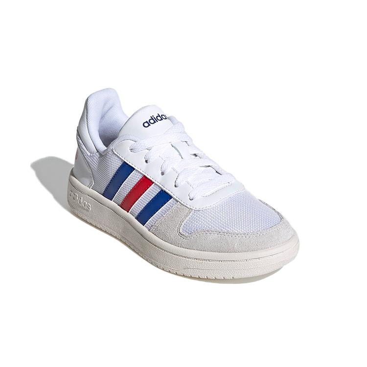 adidas Детские баскетбольные кроссовки Neo Hoops 2.0 Low top Бело-сине-красные Детские FW9120
