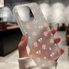 Mobile Phone Cases for iPhone 11 13 15 Pro Max 12 14 Pro Max Case iPhone 16 15 Plus 13 Pro 12 Frosted Texture Painted Cartoon Flowers