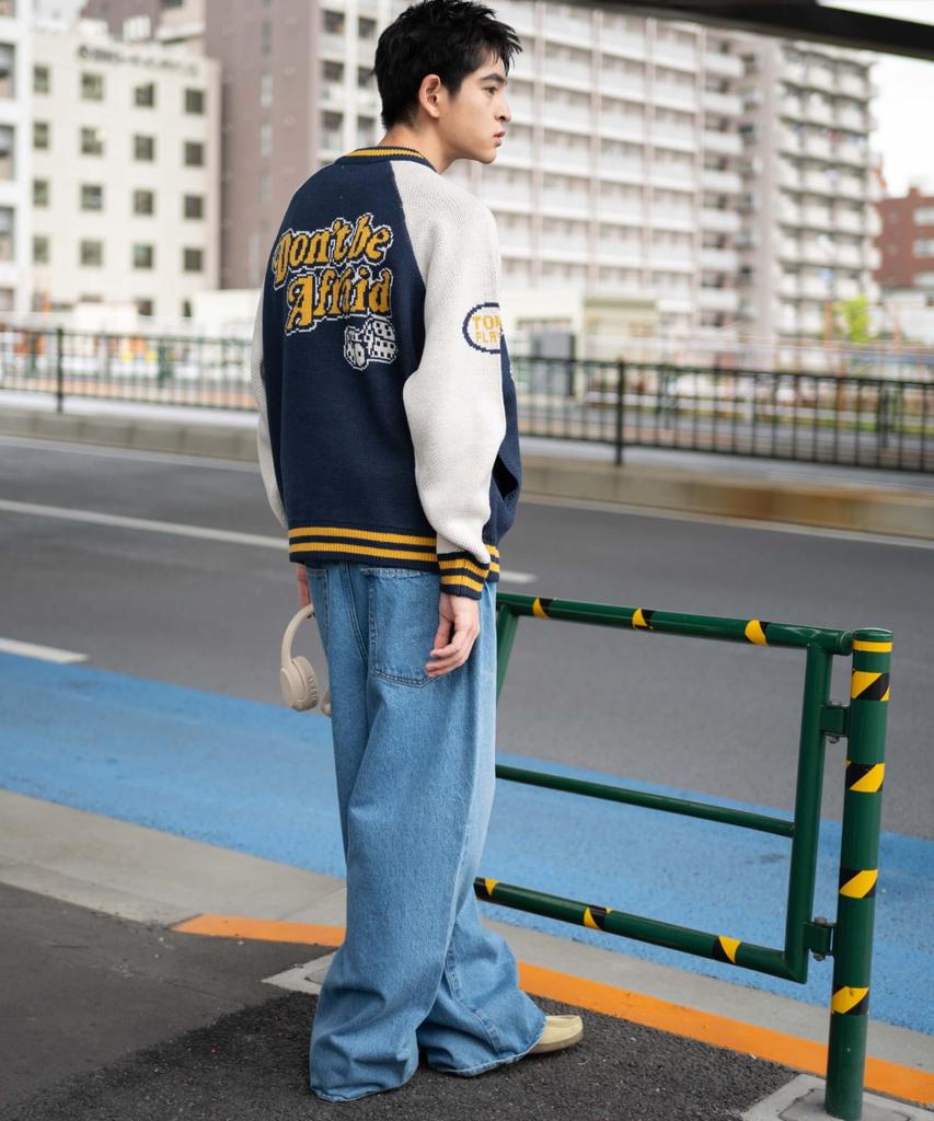 WEGO Унисекс Жаккардовый Трикотаж Стадионного Размер Куртка, Верхняя одежда, Уличная одежда, Повседневная, Осень/Зима, Подарок, Мужская, M,