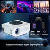 Мини-проектор, Домашний кинотеатр, Маленький беспроводной проекционный экран, Настенная проекция, Домашний проектор