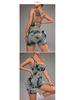 Seamless Tie-Dye One-Piece Yoga Suit: High-Waist, Hip-Lifting, Back-Detail for Fitness