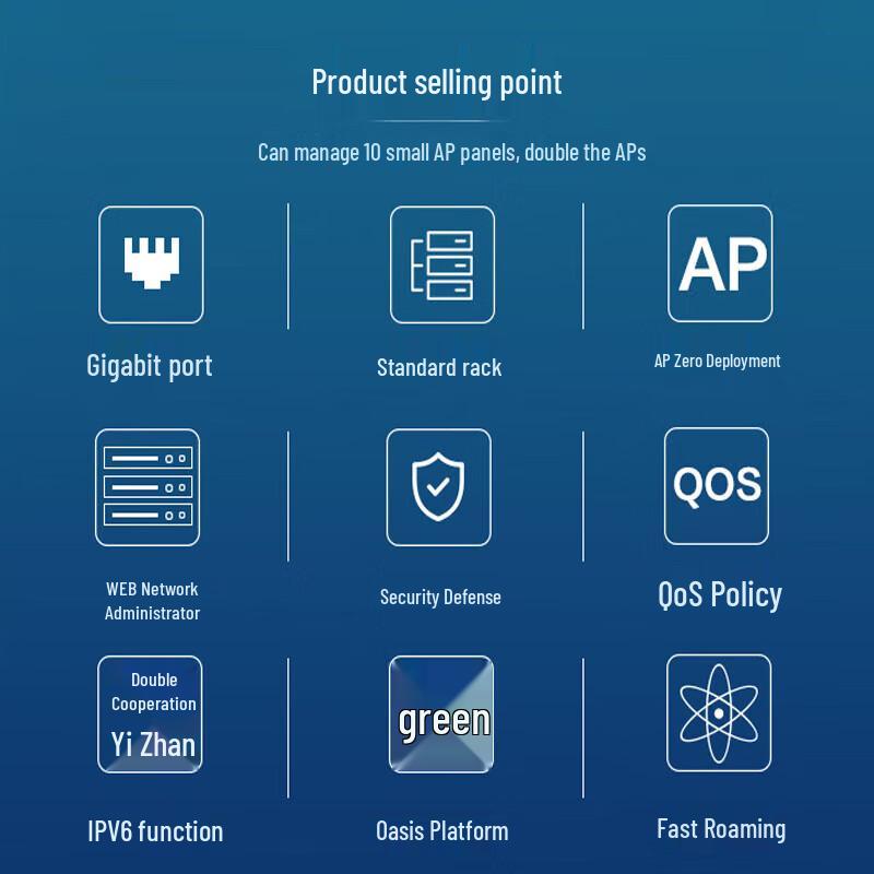 H3C MSG360-10S Multi-service Gateway AC Wireless Controller