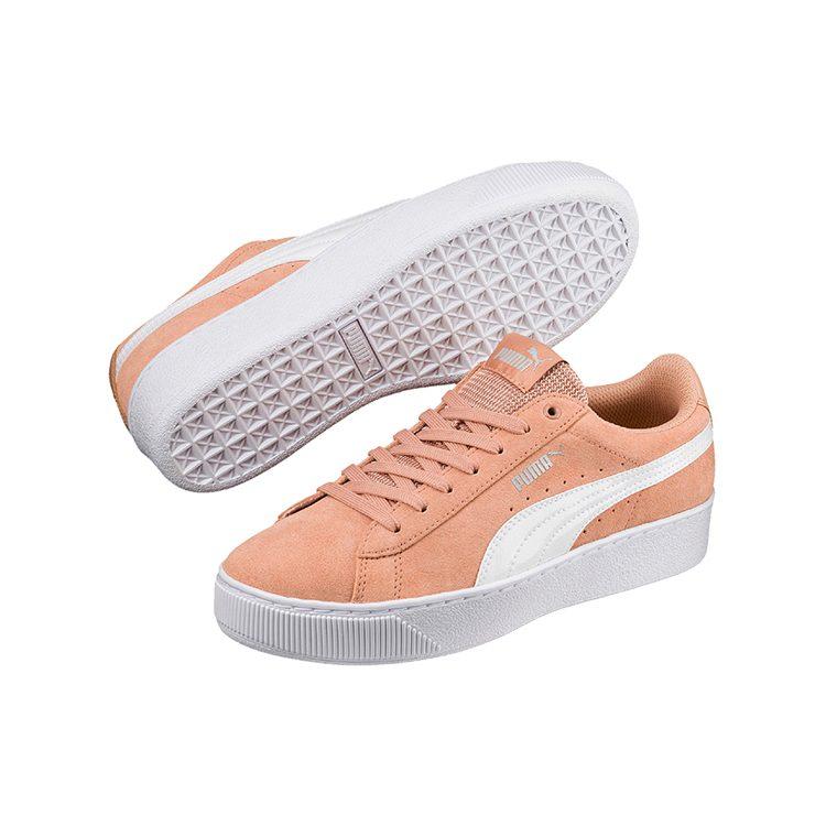 Puma Vikky Платформа Розовый/Белый Женские 363287-15