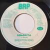 7-дюймовая пластинка BRENTON KING Senorita BRP2037 BRP 2004 UK Reggae Ska Dub Б/у