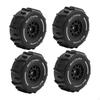 4 Pieces 1/16 RC Car Tires Replacement Repair Parts Sturdy Stylish Water Tire Set Float Wheels