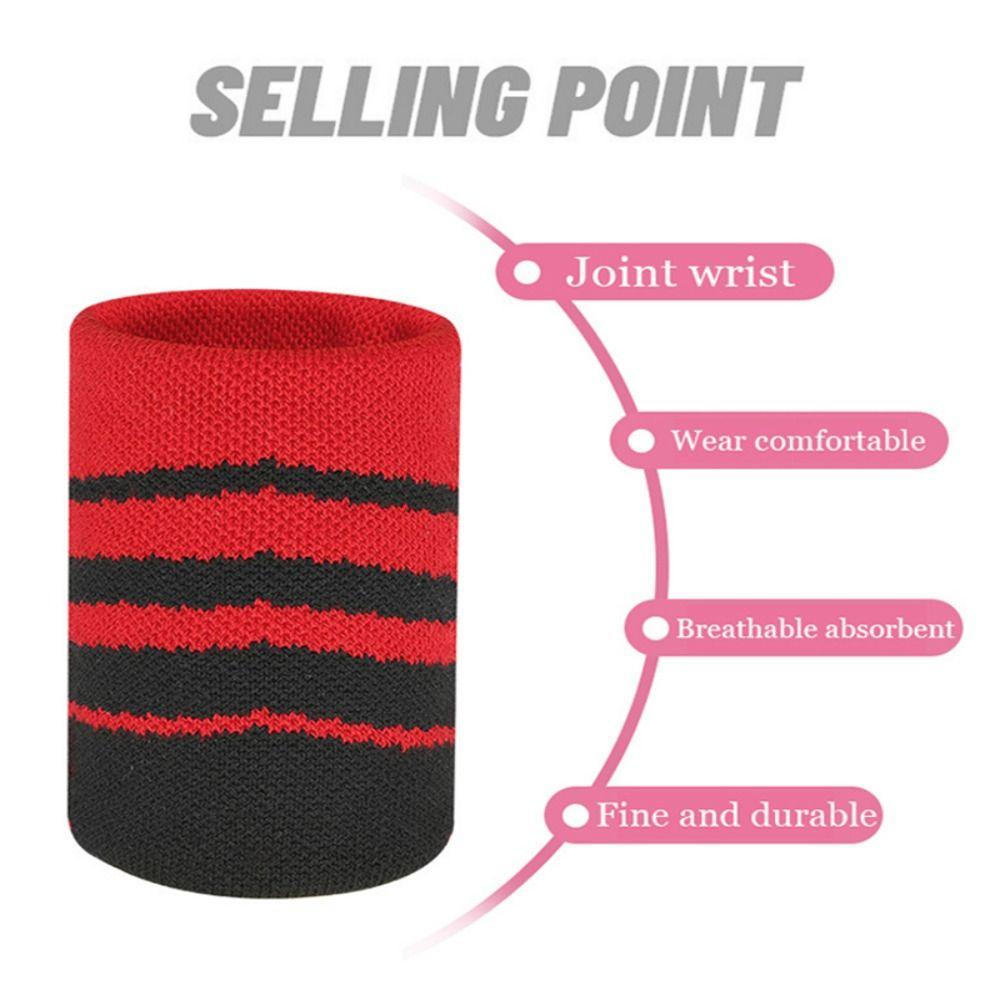 Stretch Elastic Football Fitness Wrist Brace Wrist Sweatband Gym Wristband Yoga Bracelet Protector